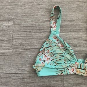 VITAMIN A Tropical Print Neutra Bralette size L